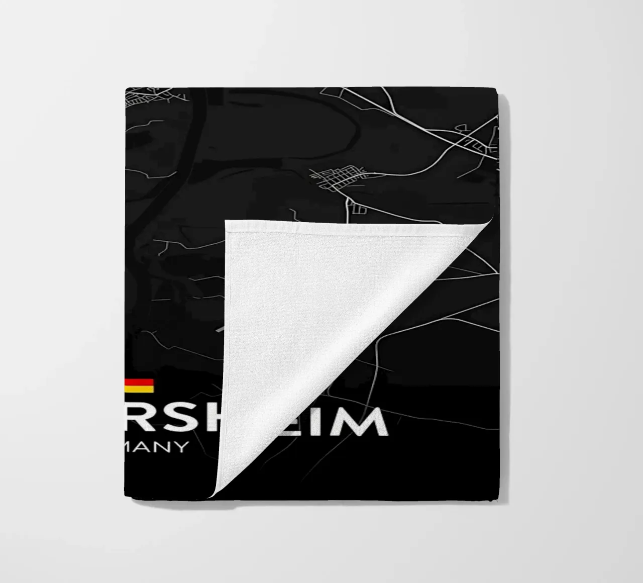 map strandhanddoek van Christopher Adams