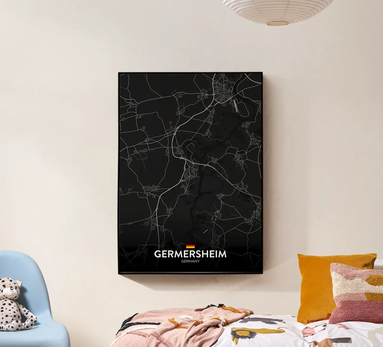 mappa plexiglass da Christopher Adams