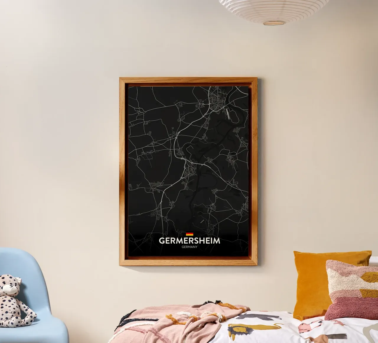 mappa alluminio dibond da Christopher Adams