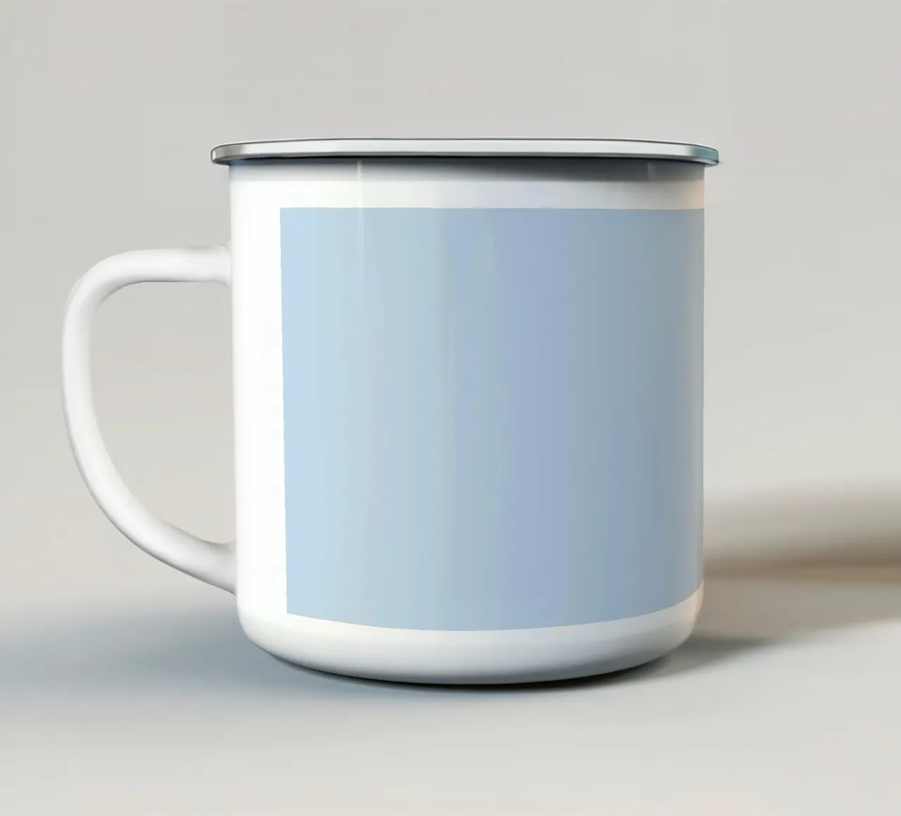 Disegno digitale di firecrest comune tazza in smalto da BwiseLizzy
