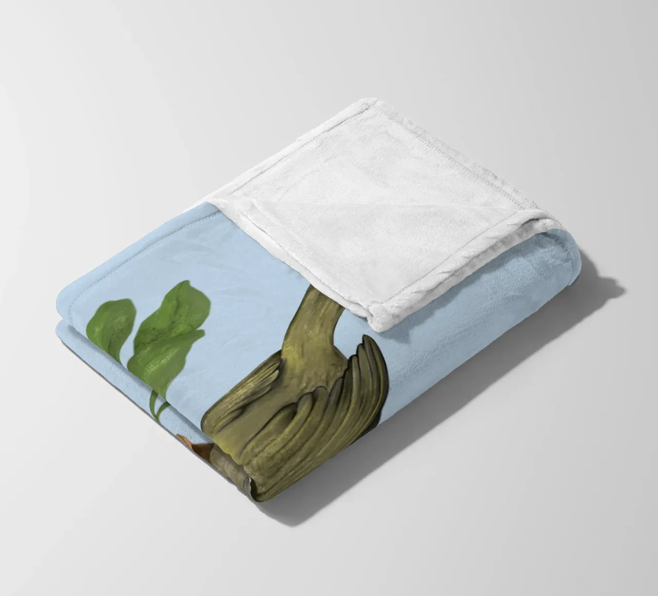 Disegno digitale di firecrest comune coperta in pile da BwiseLizzy