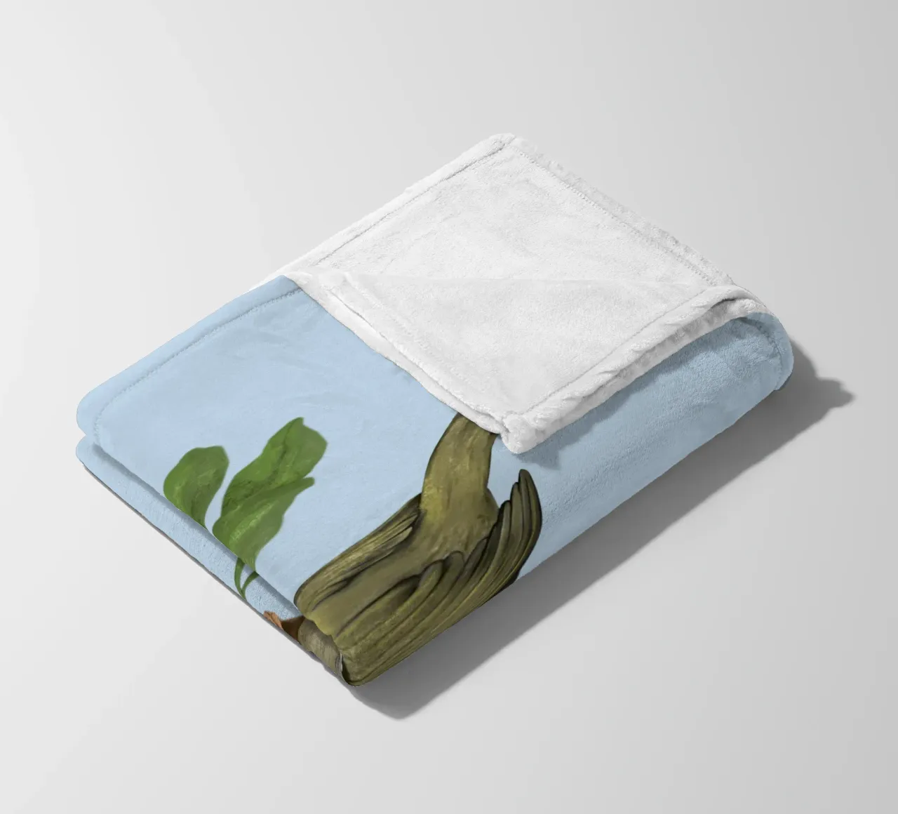 Disegno digitale di firecrest comune coperta in pile da BwiseLizzy