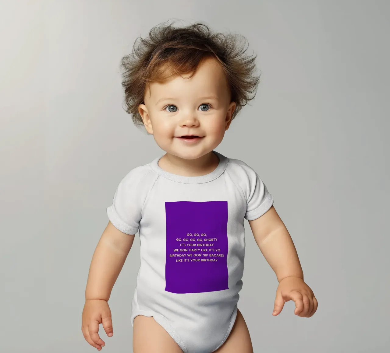 Go Shorty body neonato maniche corte da Studio One