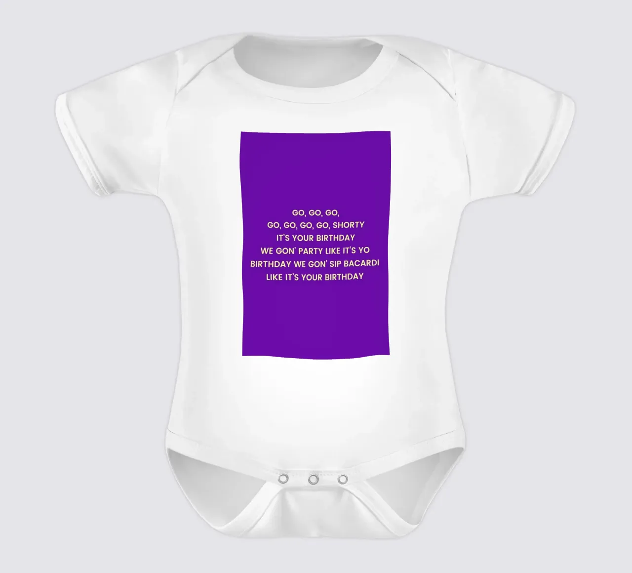 Go Shorty body neonato maniche corte da Studio One