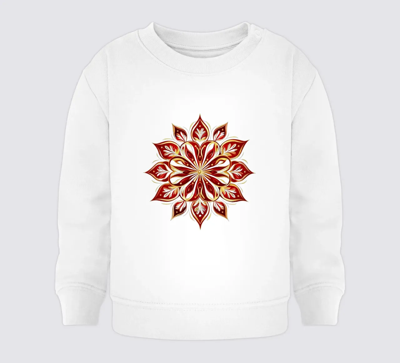 Mandala di Natale felpa neonato da Spiritual Touch