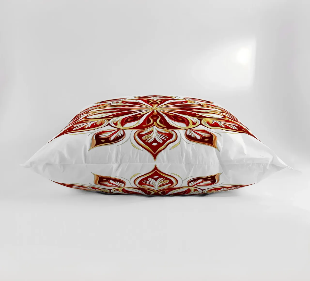 Christmas Mandala decorative cushion by Spiritual Touch