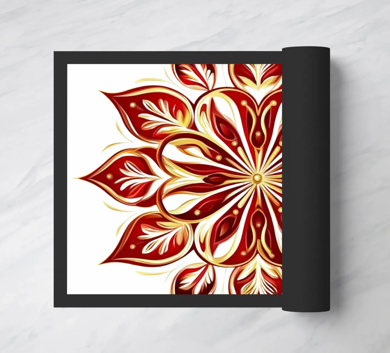 Mandala di Natale zerbino da Spiritual Touch