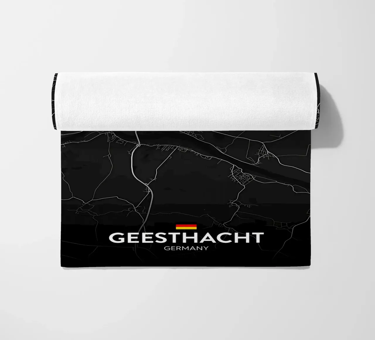 Geesthacht DE beach towel by Christopher Adams