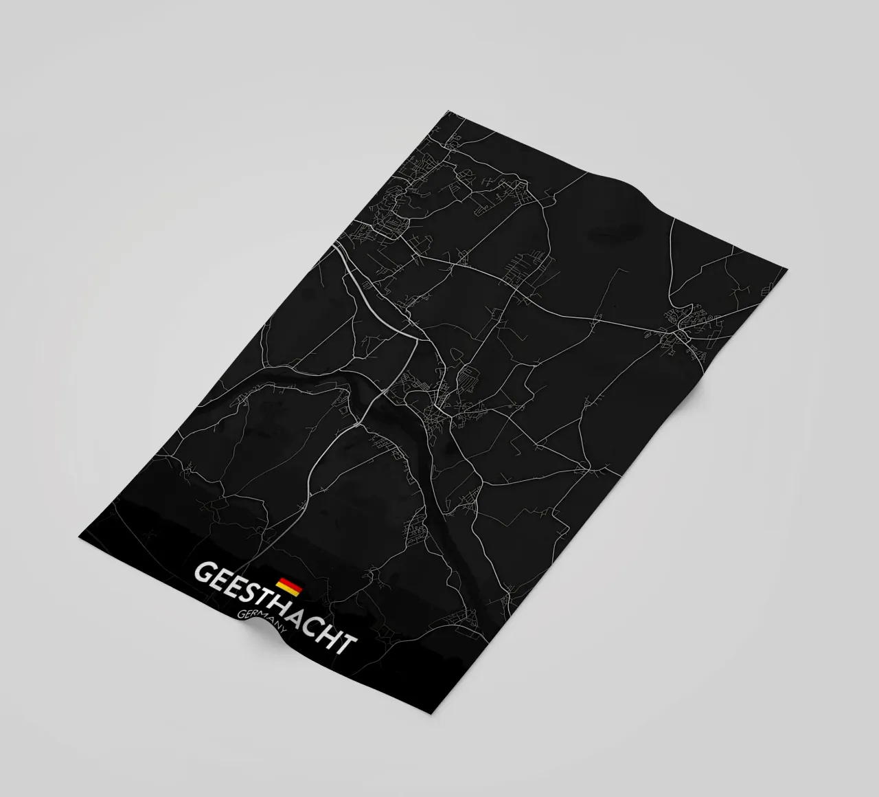 Geesthacht DE beach towel by Christopher Adams
