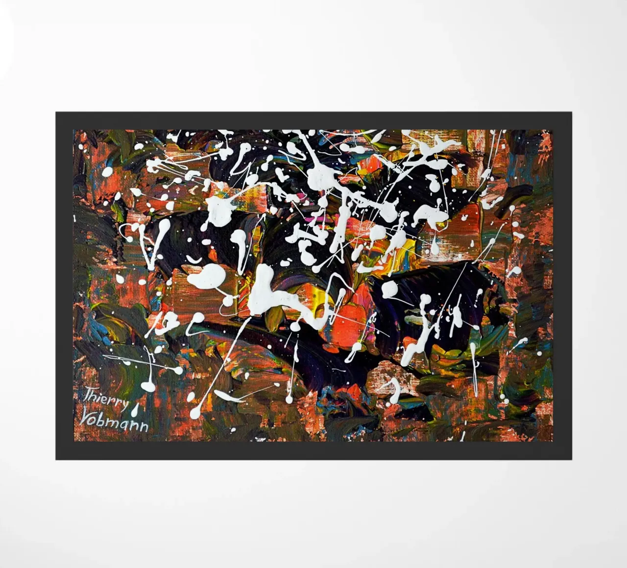 3D DREAM 4 zerbino da Thierry Vobmann Abstract painting