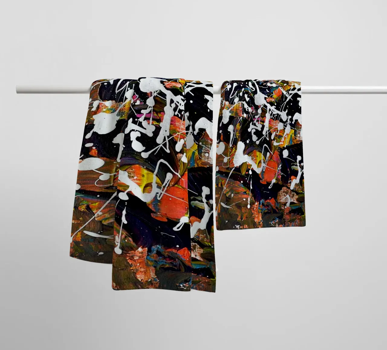 3D DREAM 4 asciugamano da bagno da Thierry Vobmann Abstract painting