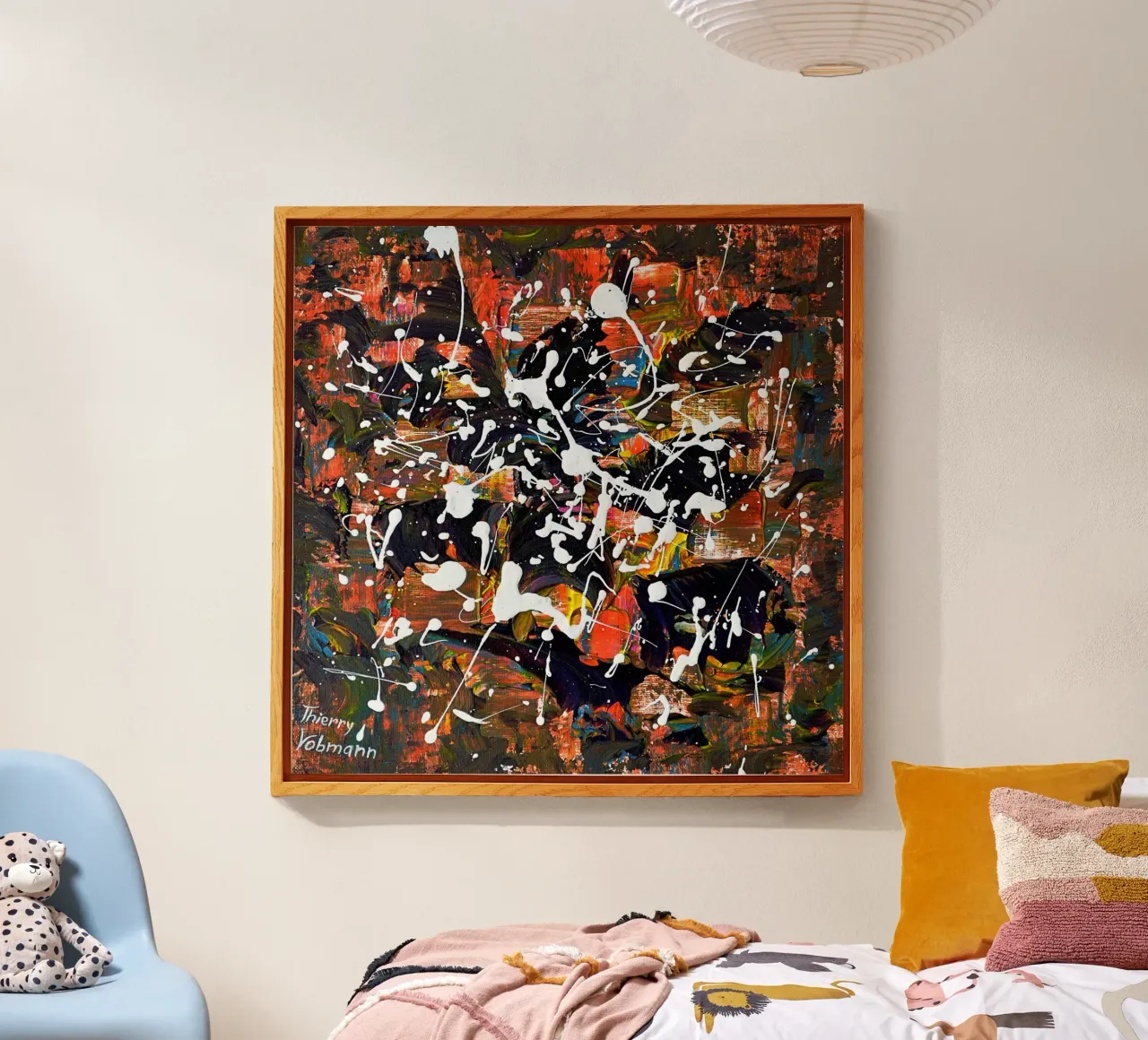 3D DREAM 4 plexiglass da Thierry Vobmann Abstract painting