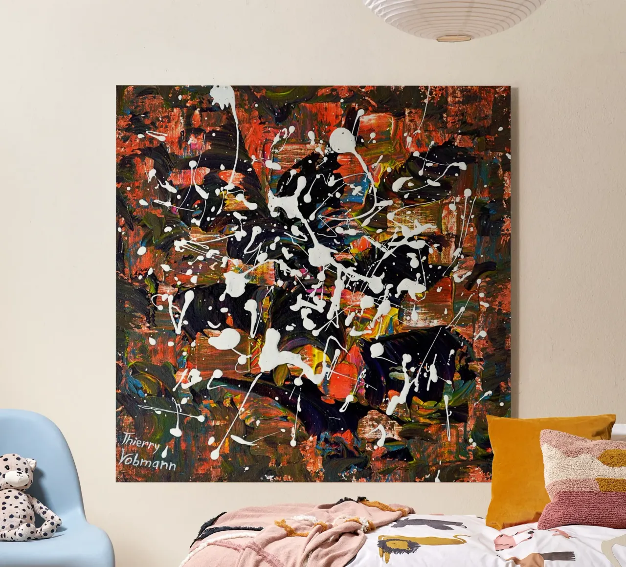 3D DREAM 4 plexiglass da Thierry Vobmann Abstract painting