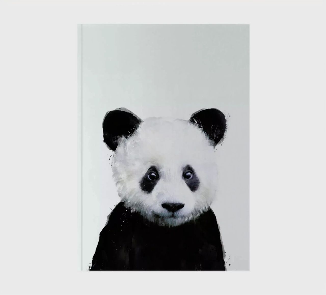 Little Panda notebook by Amy Hamilton
