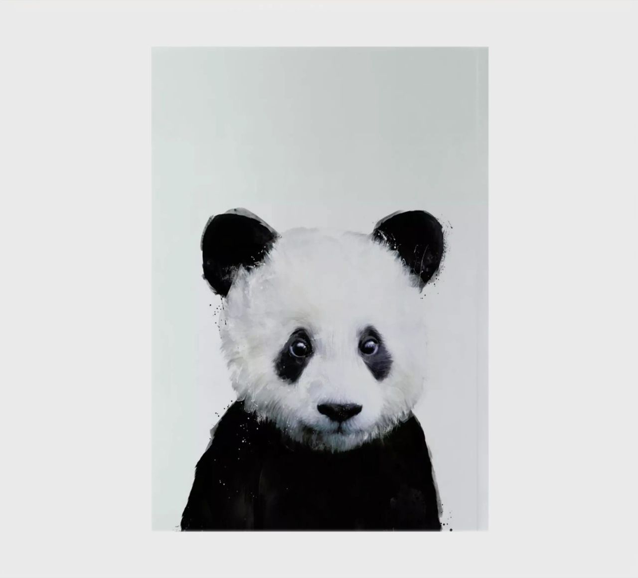 Little Panda notebook by Amy Hamilton