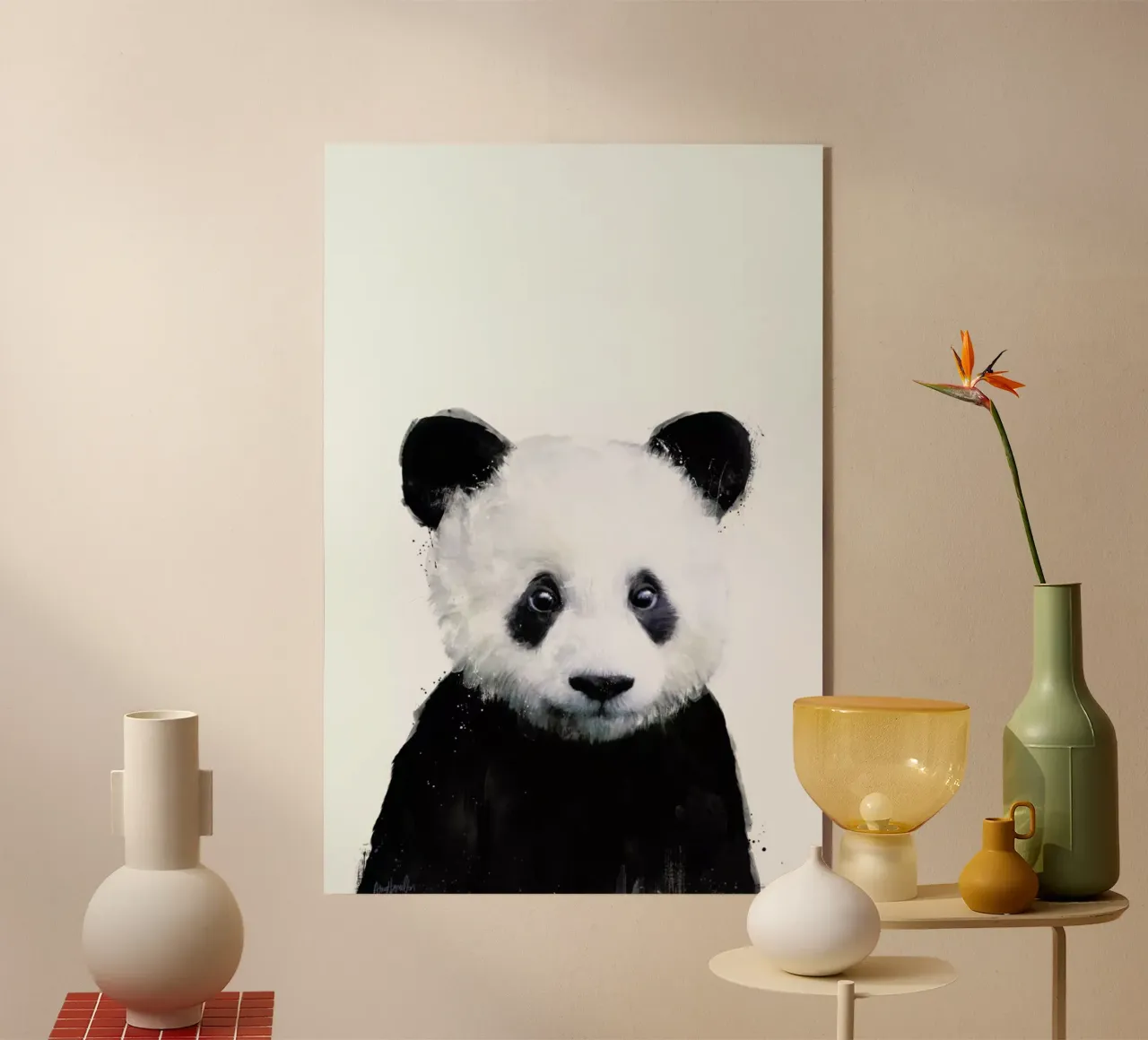 Little Panda plexiglass da Amy Hamilton