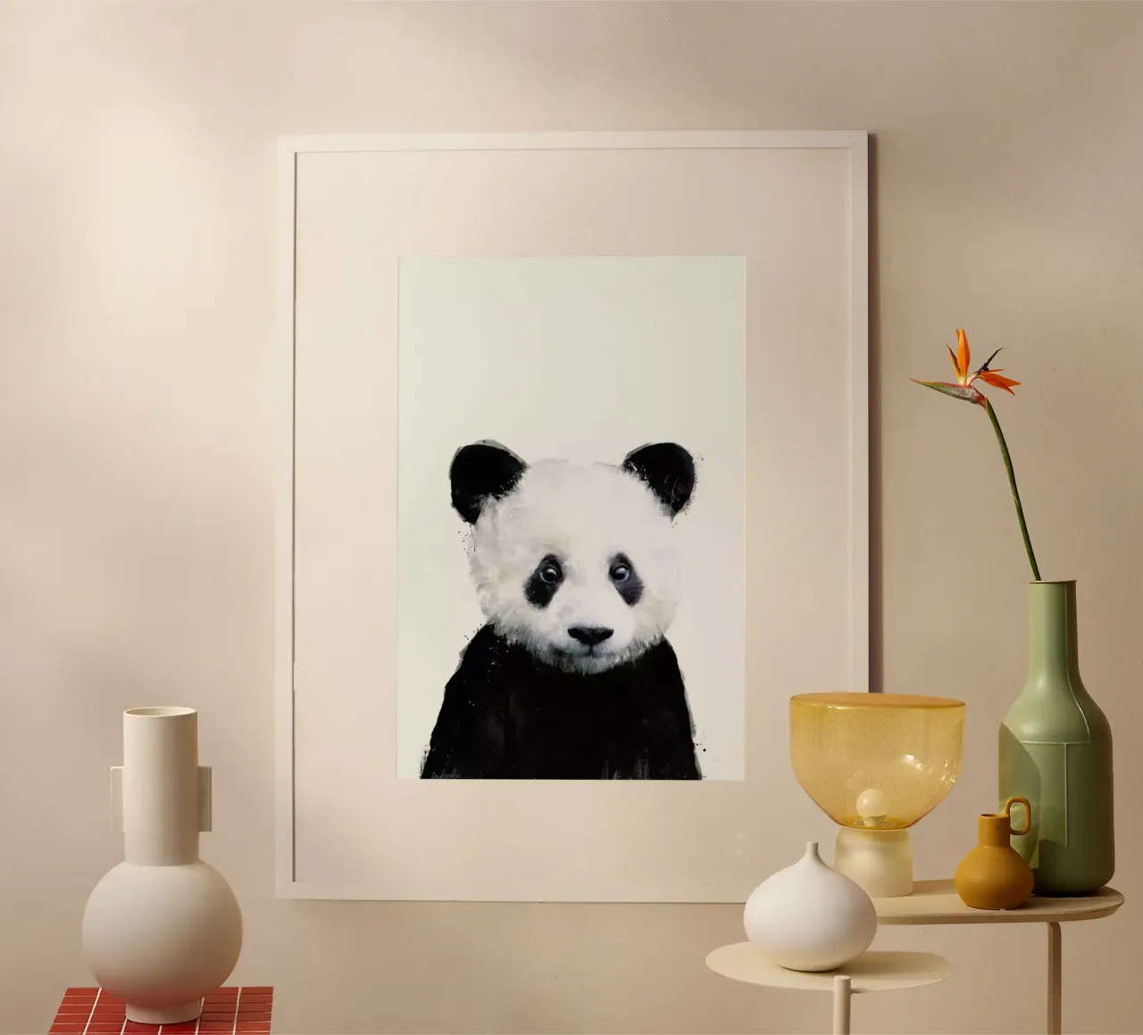 Little Panda poster da Amy Hamilton
