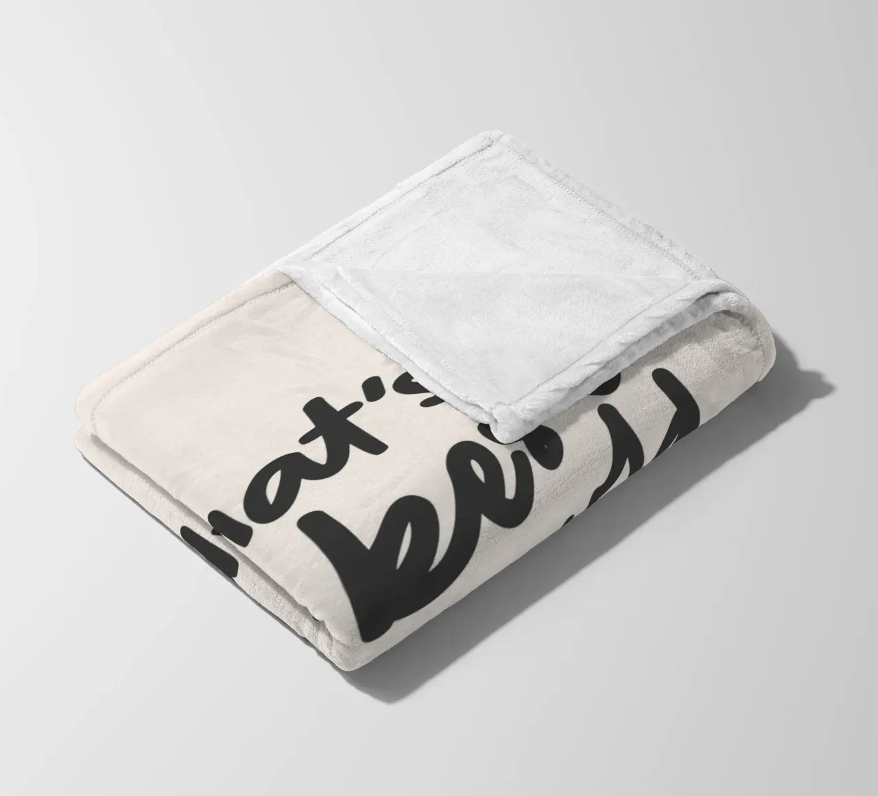 Qual è il meglio che possa accadere Tipografia Design coperta in pile da THE MOTIVATED TYPE