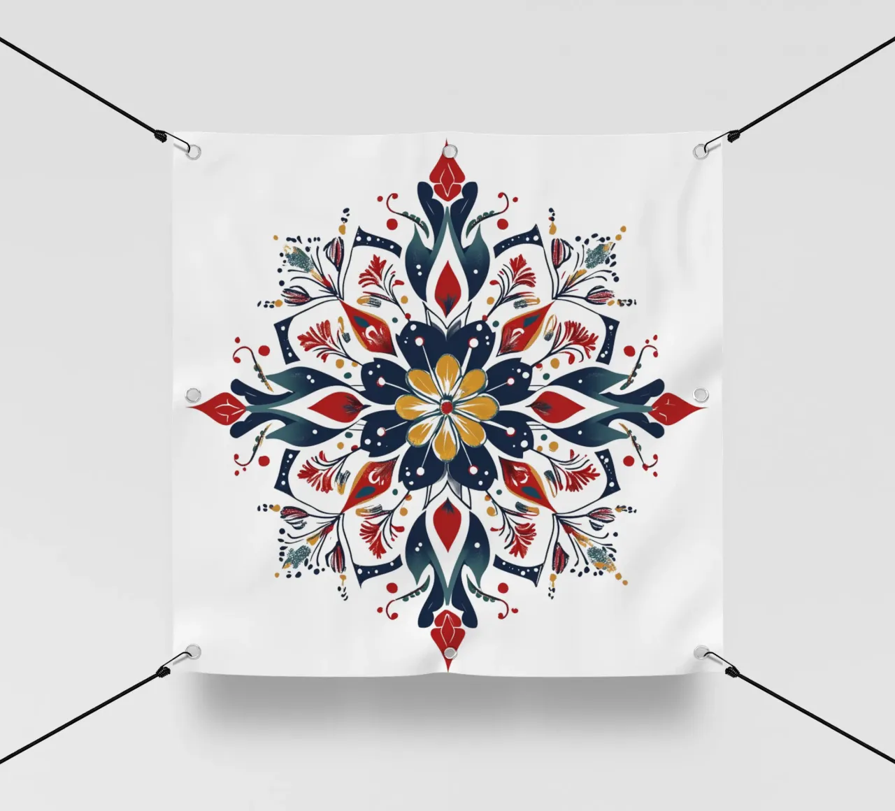 Mandala di Natale telo in pvc da Spiritual Touch
