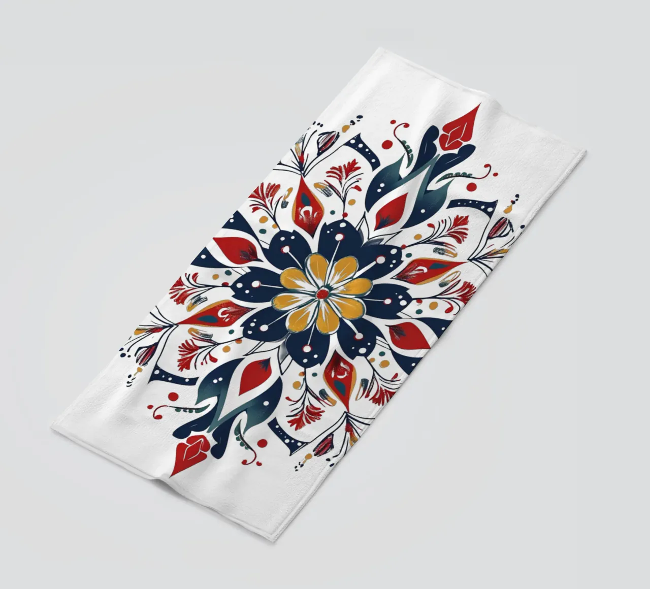 Mandala di Natale telo mare da Spiritual Touch