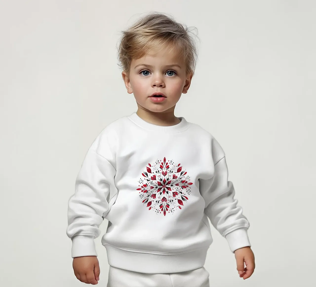 Mandala di Natale felpa neonato da Spiritual Touch