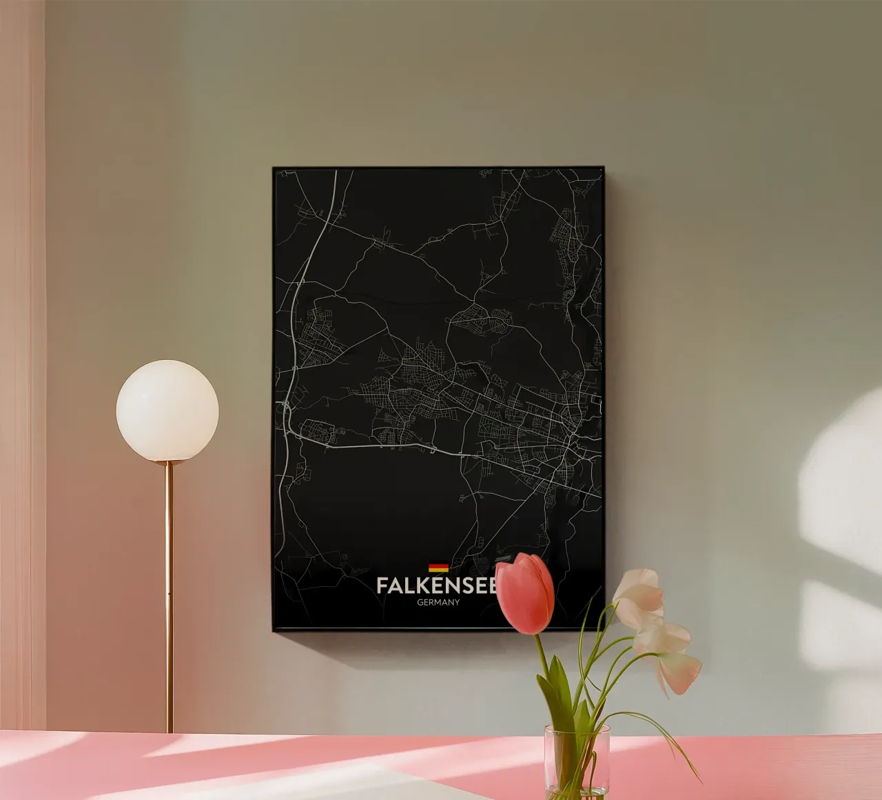 Falkensee DE acrylic glass by Christopher Adams