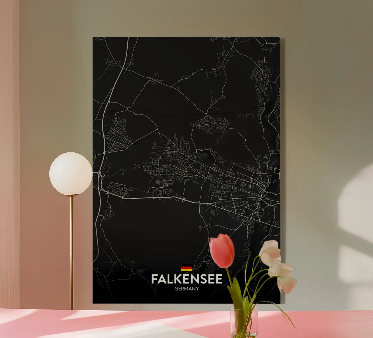 Falkensee DE acrylic glass by Christopher Adams