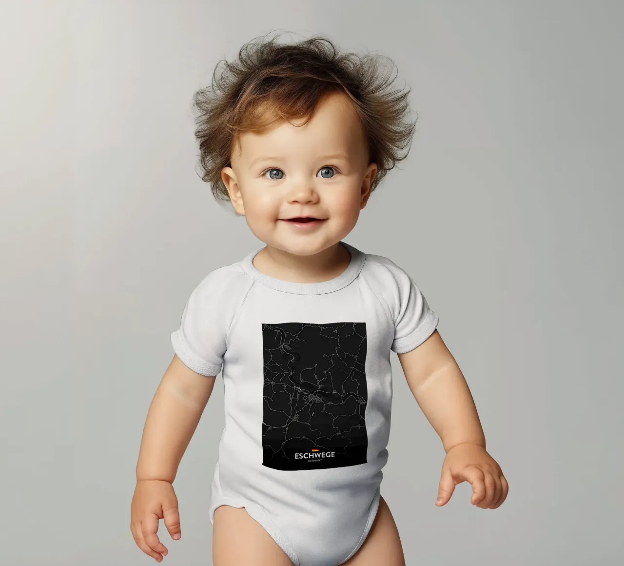 Eschwege DE short-sleeve baby romper by Christopher Adams