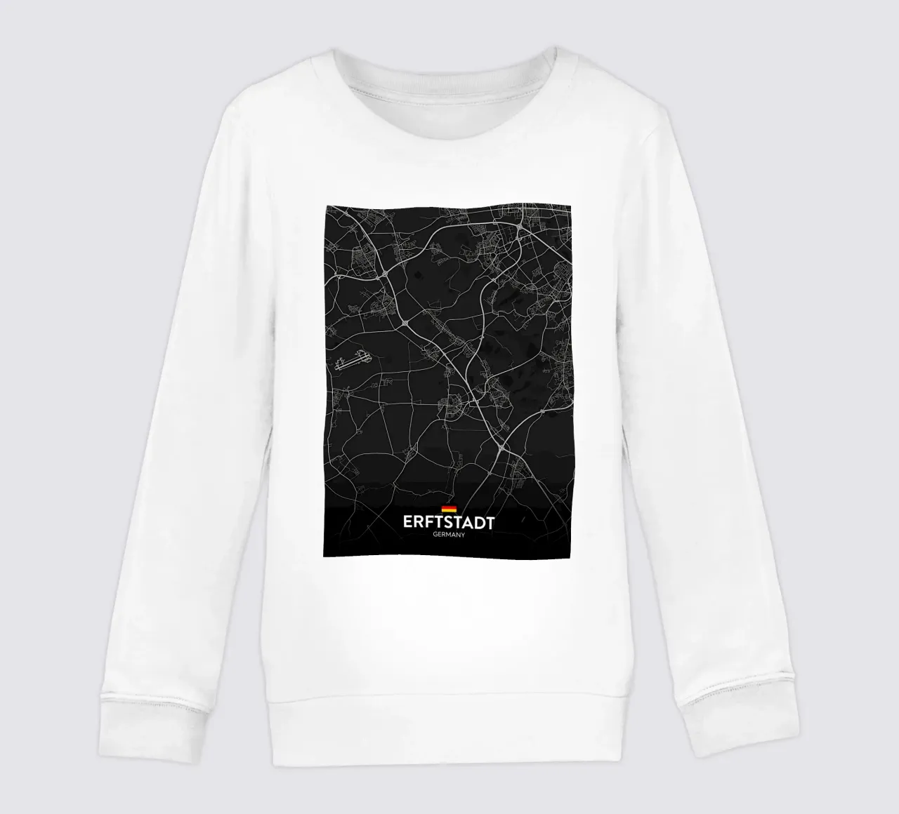 Erftstadt DE kids sweatshirt by Christopher Adams