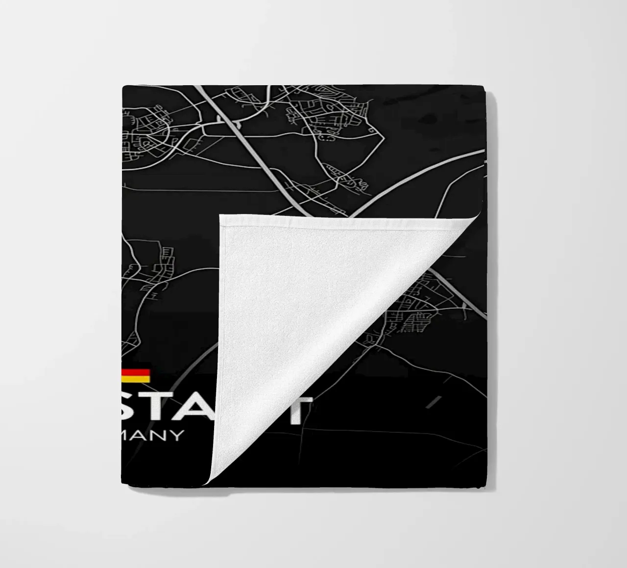 Erftstadt DE beach towel by Christopher Adams