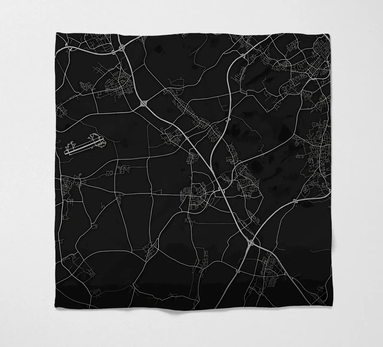 Erftstadt DE fleece blanket by Christopher Adams