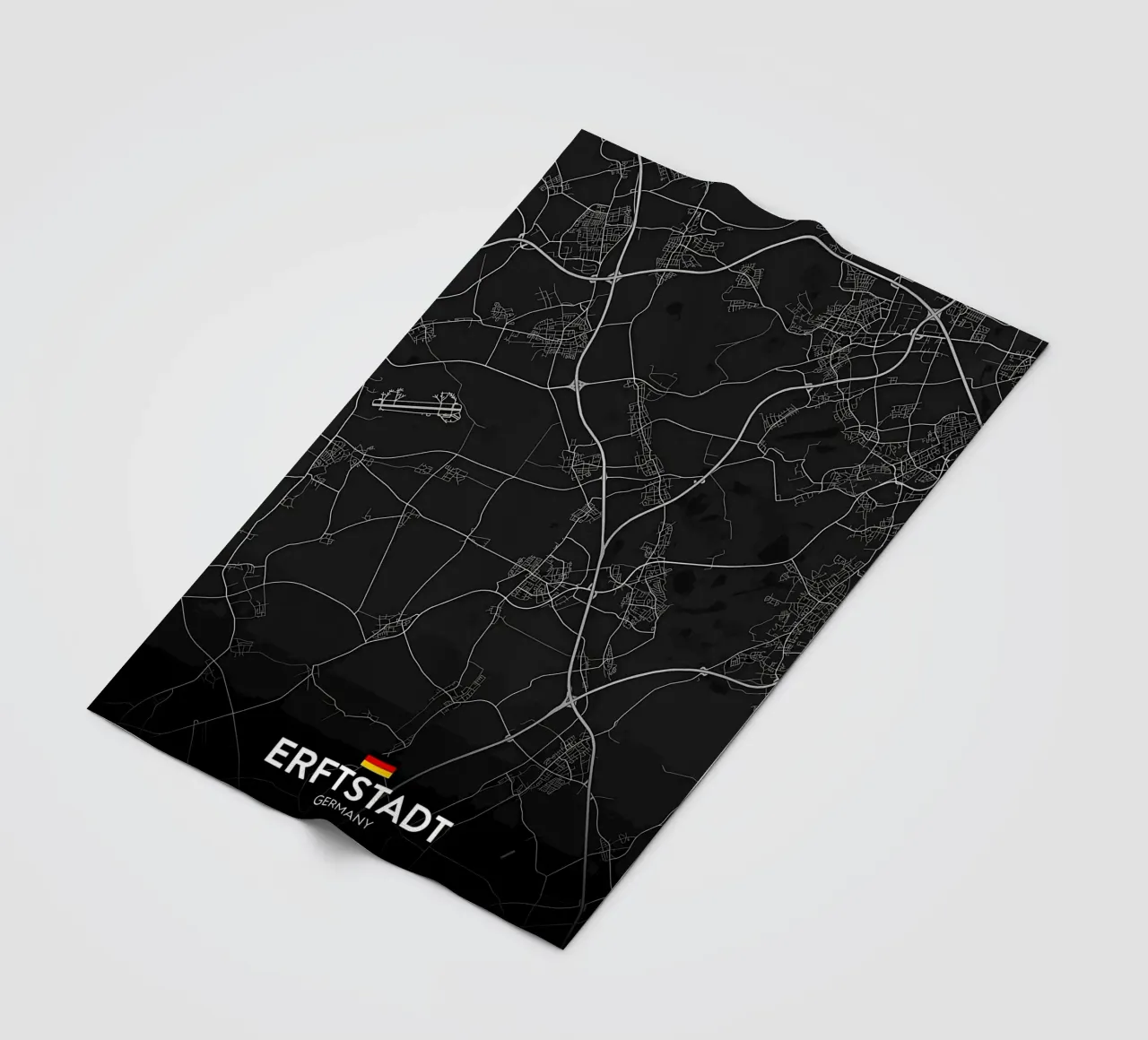 Erftstadt DE fleece blanket by Christopher Adams