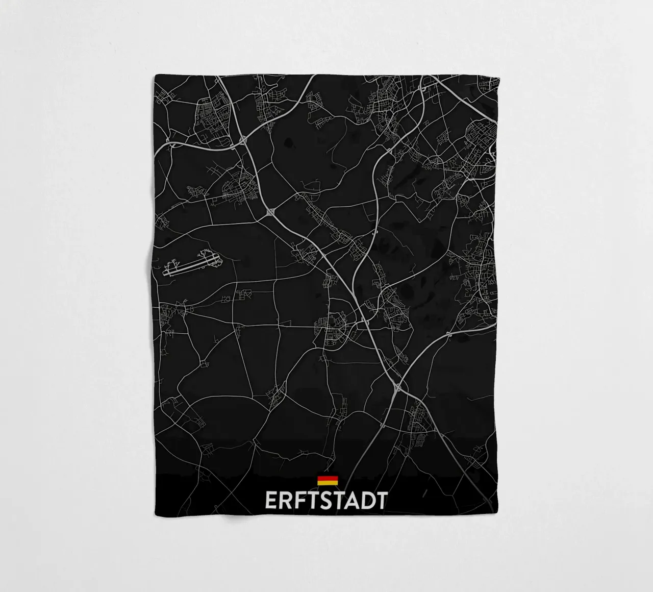 Erftstadt DE fleece blanket by Christopher Adams
