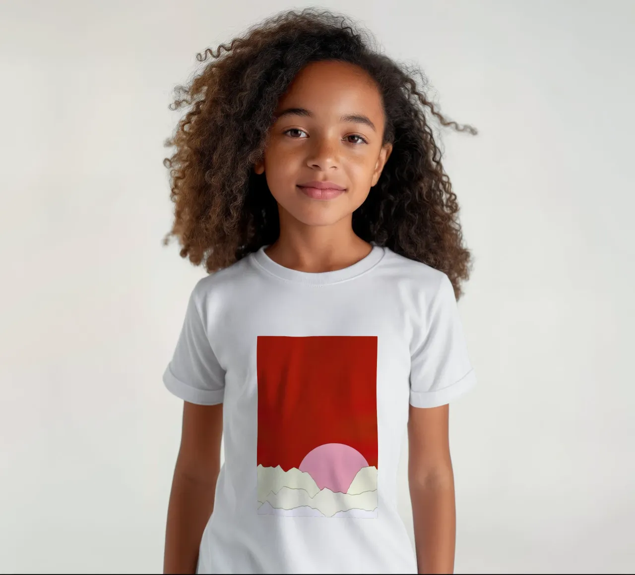 Sunset Styria kinder t-shirt van Rosi Feist