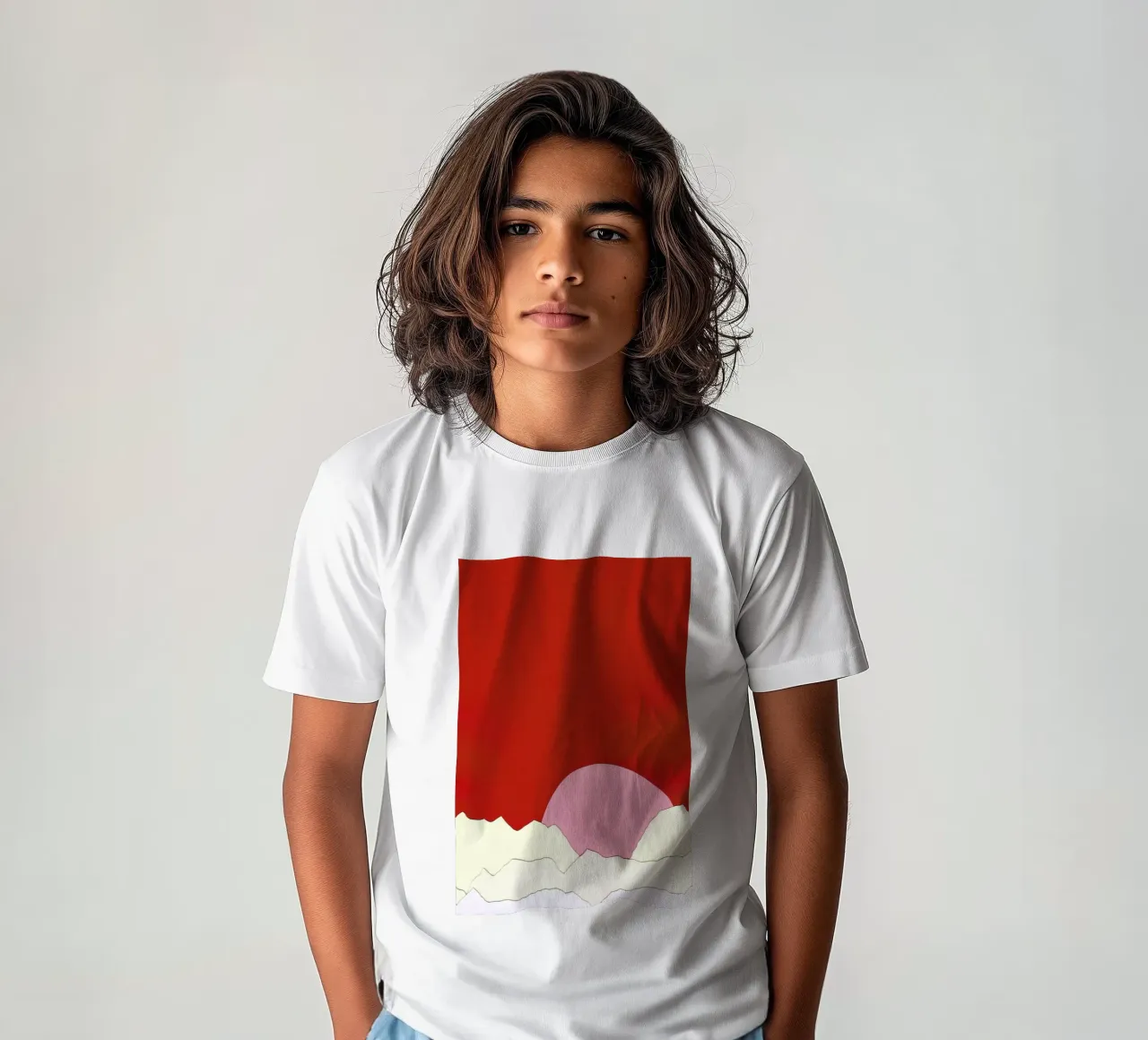 Sunset Styria kinder t-shirt van Rosi Feist