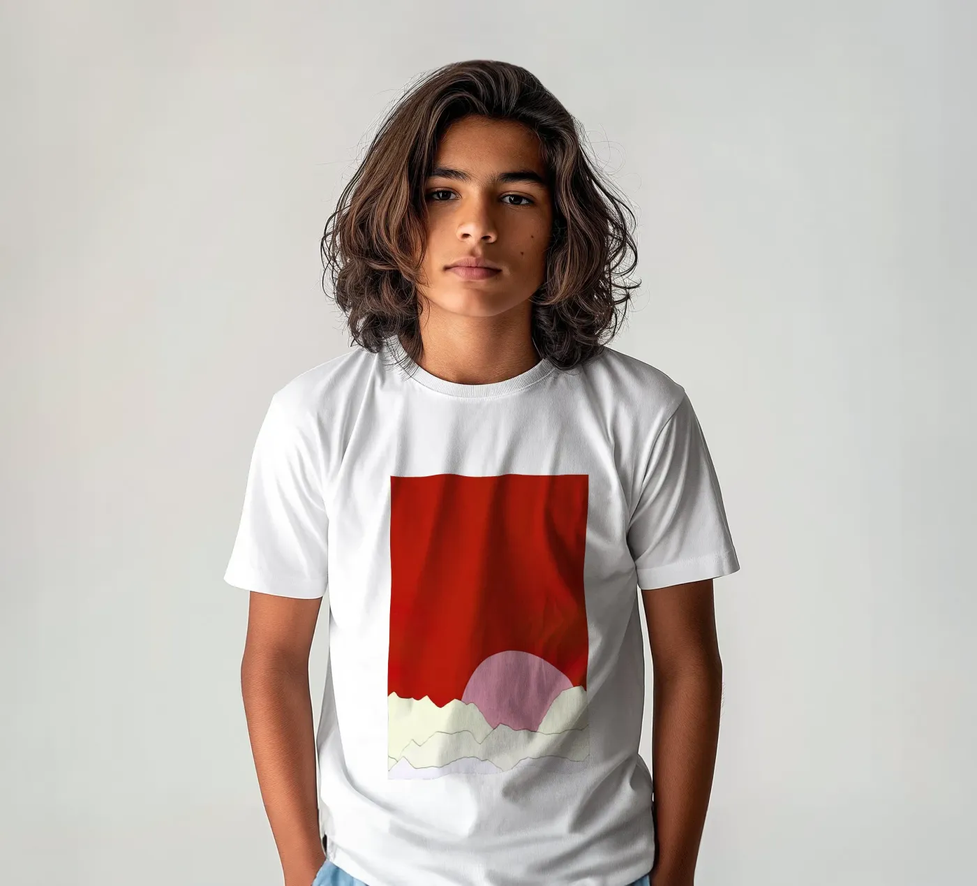 Sunset Styria t-shirt bambini da Rosi Feist