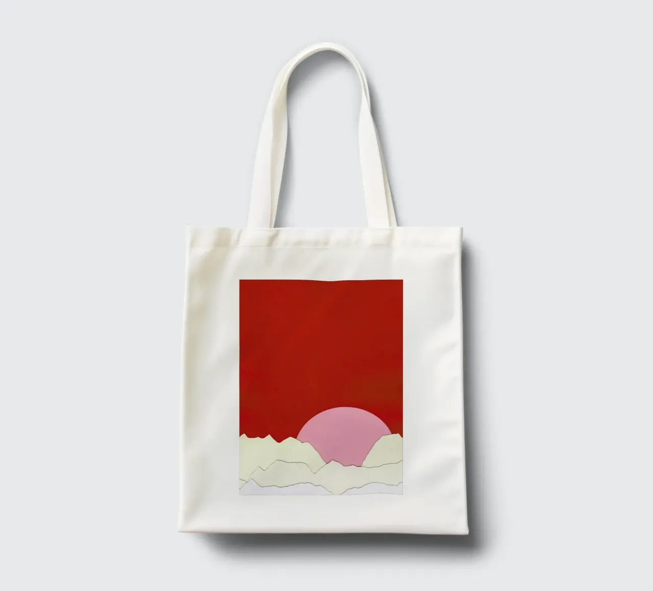 Sunset Styria borsa in juta da Rosi Feist