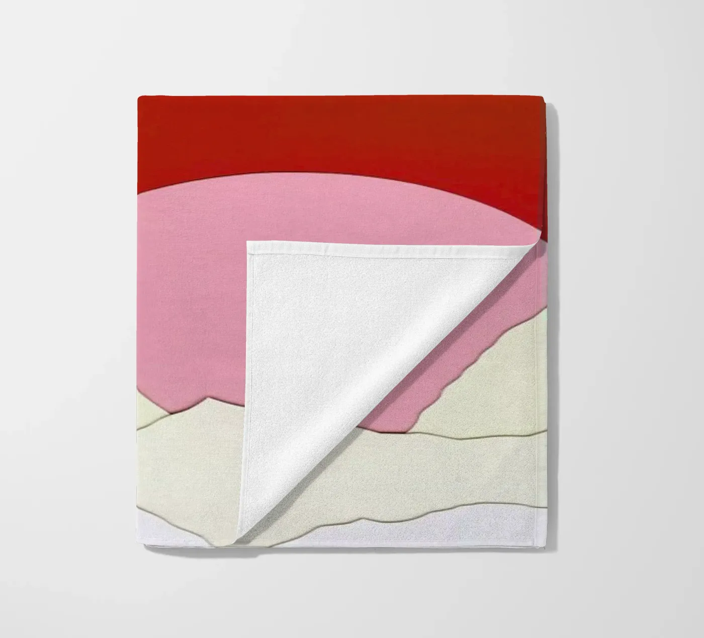 Sunset Styria Strandtuch von Rosi Feist