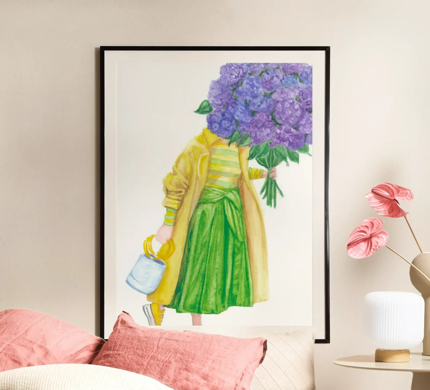 Meet me at the Jardin des Plantes poster by byaudreyd