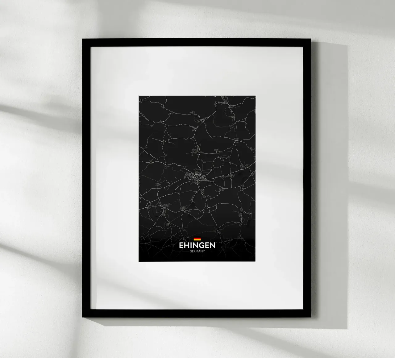 Ehingen DE poster by Christopher Adams