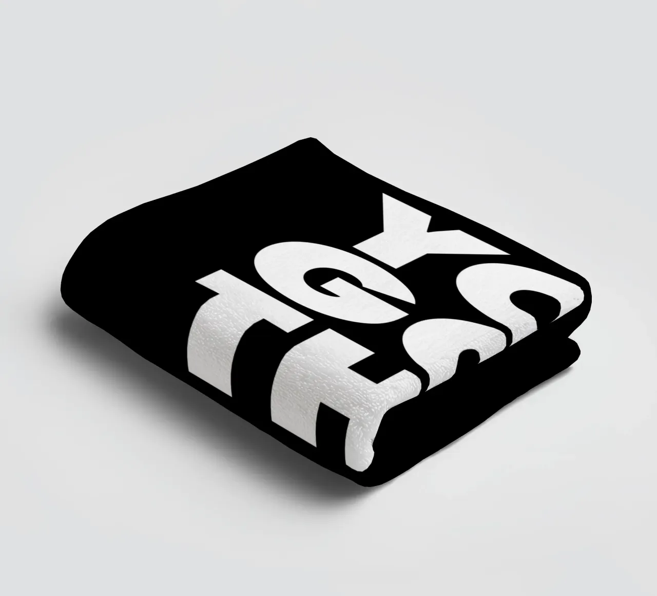 You Got This Motivational Typography Design in Black towel by THE MOTIVATED TYPE