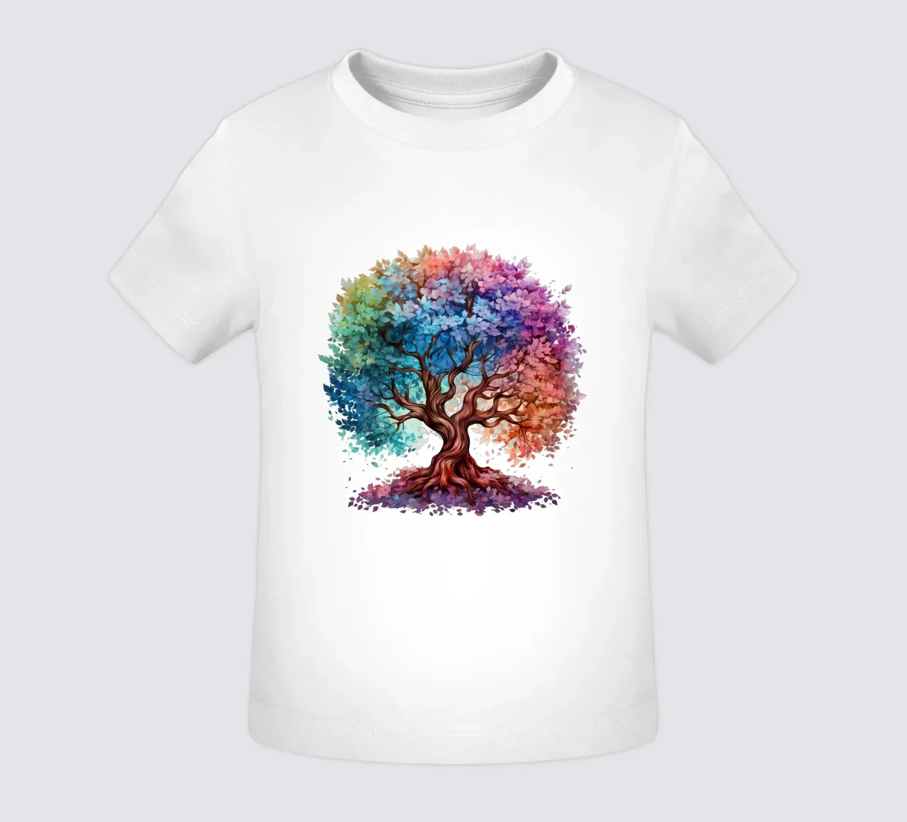 Albero della vita colorato maglietta neonato da Spiritual Touch