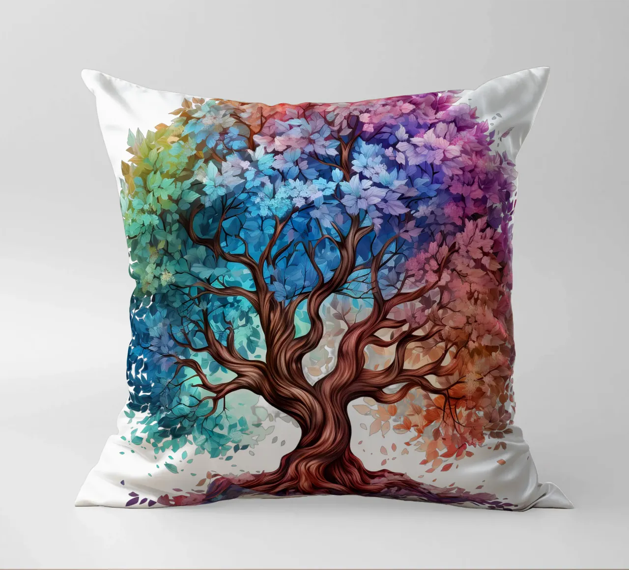 Albero della vita colorato cuscino da Spiritual Touch
