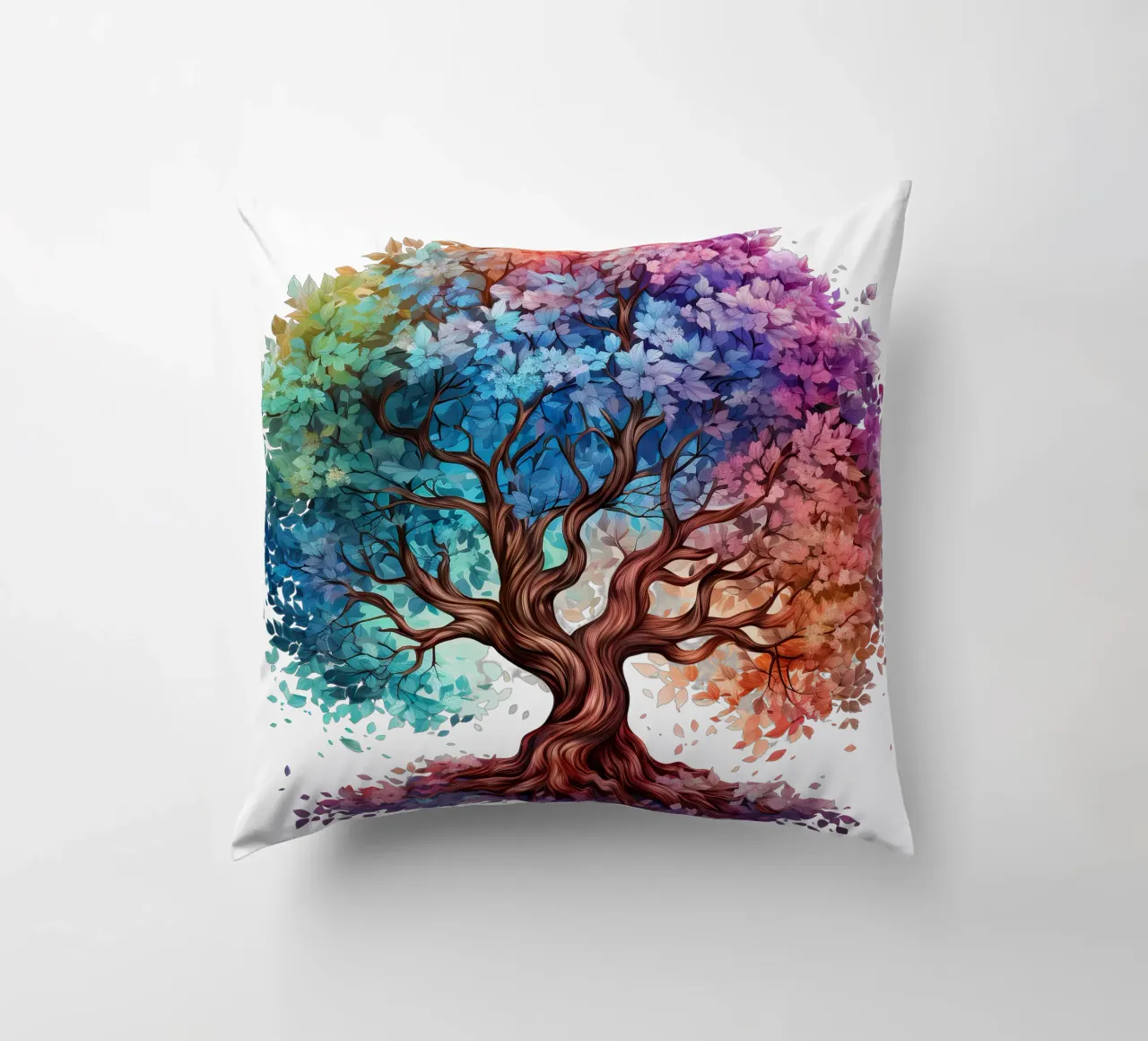 Albero della vita colorato cuscino da Spiritual Touch