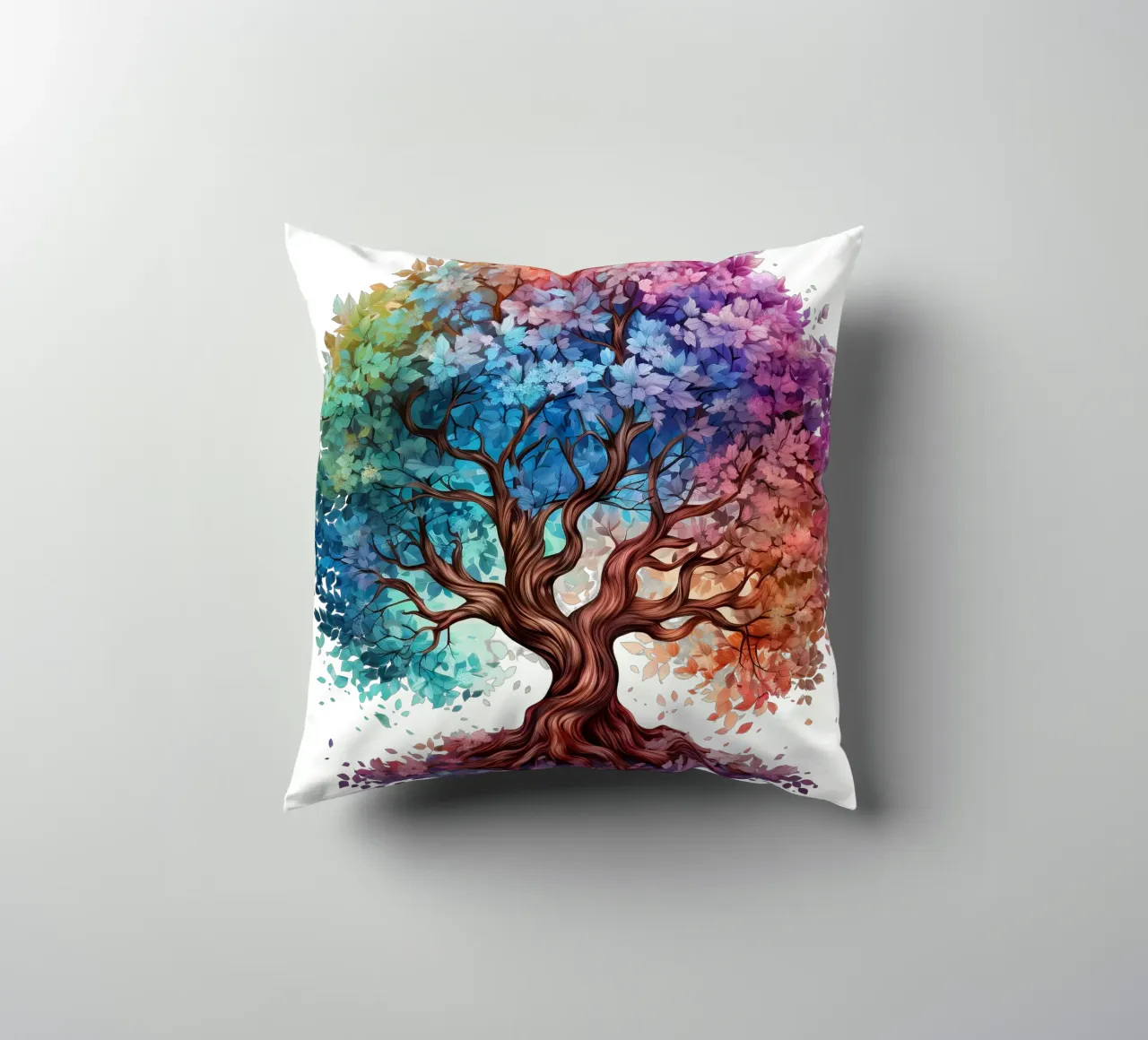 Albero della vita colorato cuscino da Spiritual Touch