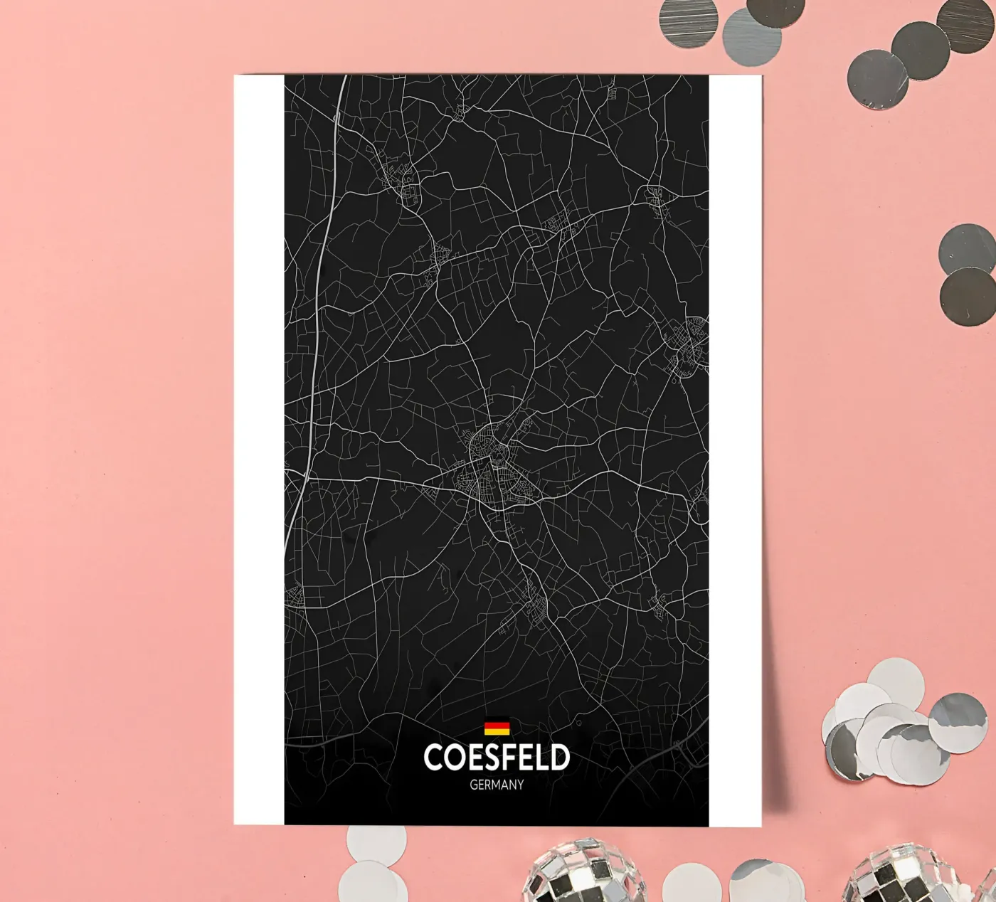 Coesfeld DE sticker sheet by Christopher Adams