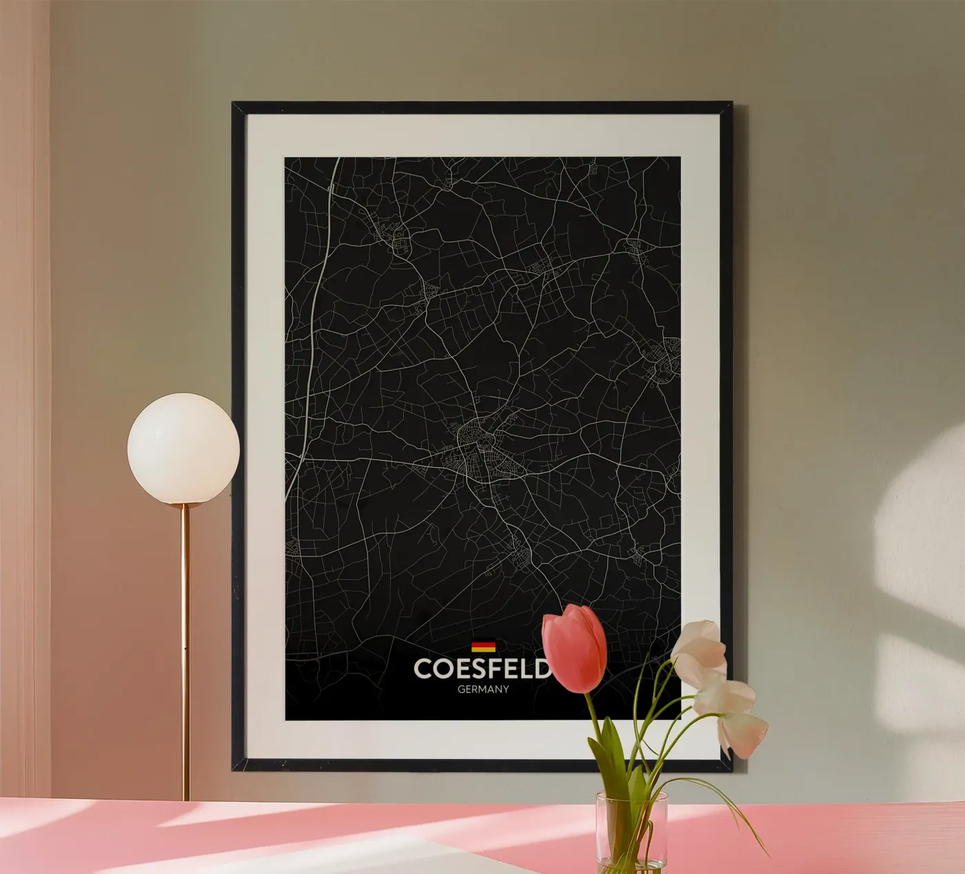 Coesfeld DE poster van Christopher Adams