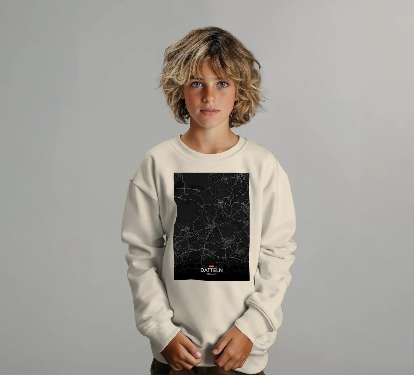 Data DE kinder sweatshirt van Christopher Adams