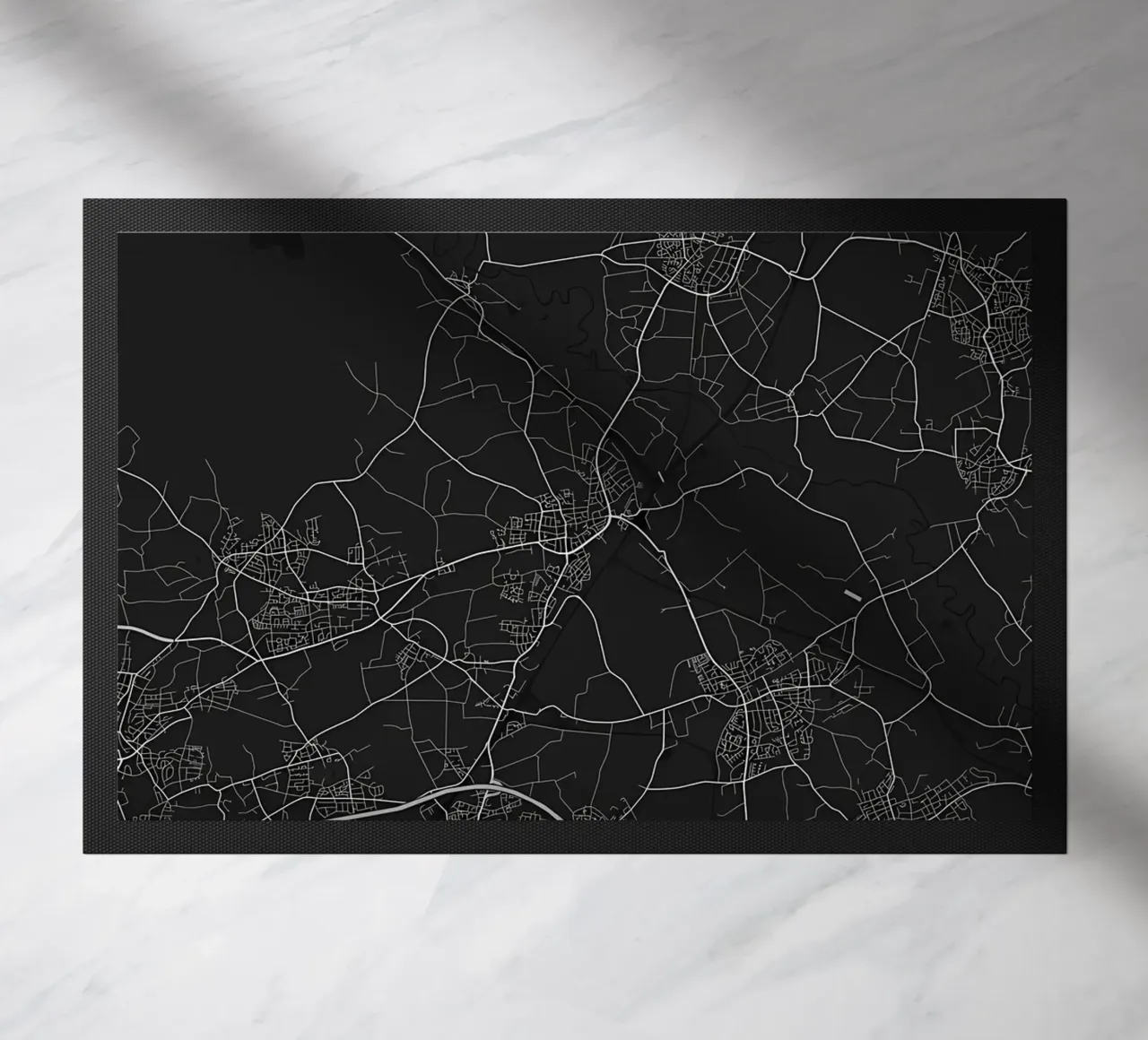 Dates DE doormat by Christopher Adams