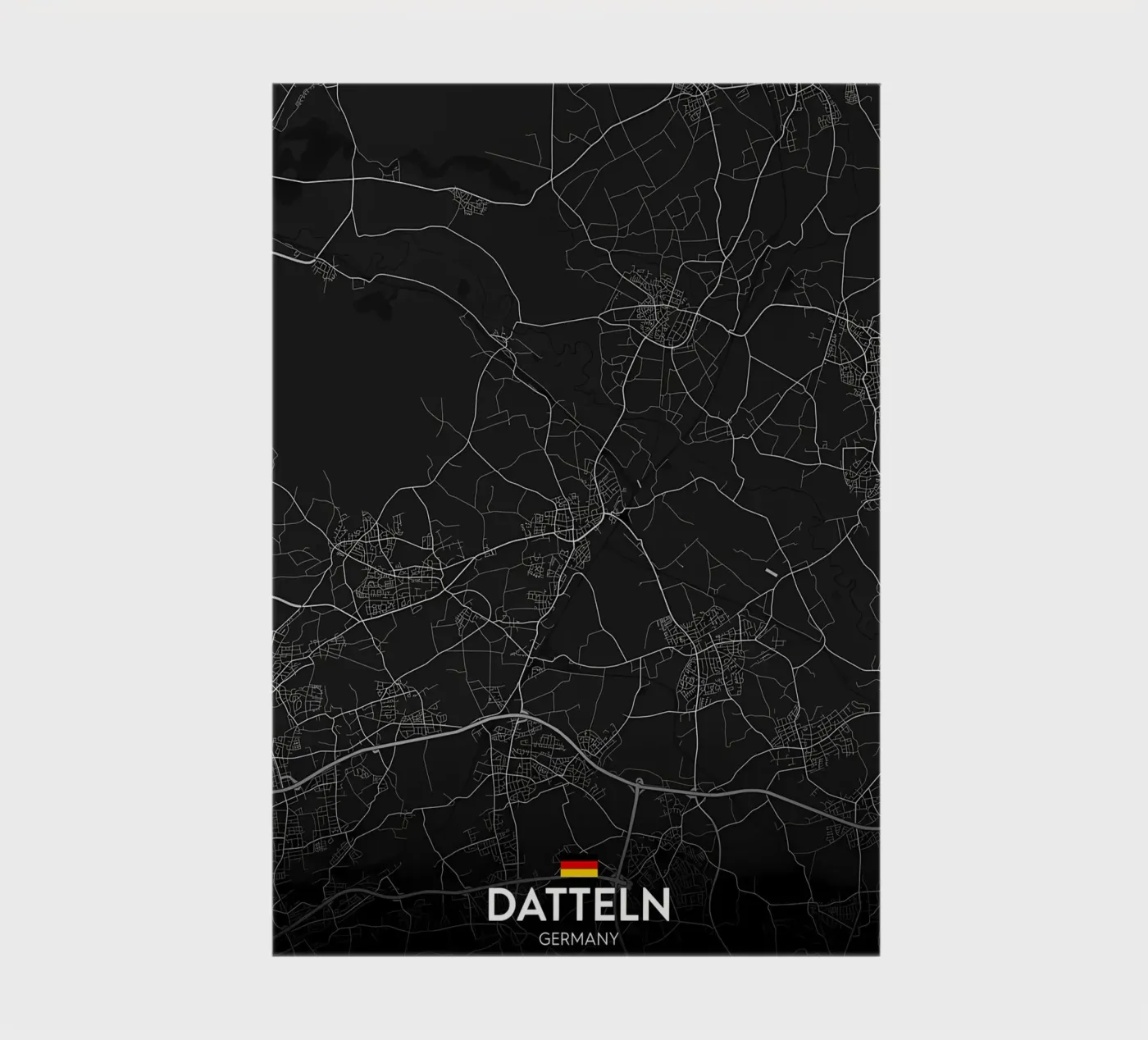 Datteln DE Notizbuch von Christopher Adams